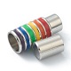 304 Stainless Steel Magnetic Clasps with Glue-in Ends(STAS-B009-04P)-3