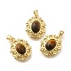 Natural Tiger Eye Pendants(G-K381-01G-03)-1