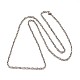 304 цепь ожерелья из нержавеющей стальной трос и браслеты комплекты ювелирных изделий(SJEW-L410-03P)-3