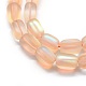 Chapelets de perles en pierre de lune synthétique(G-E503F-A06)-3