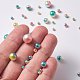 Perles en plastique imitation perles arc-en-abs(OACR-YW0001-03G)-4