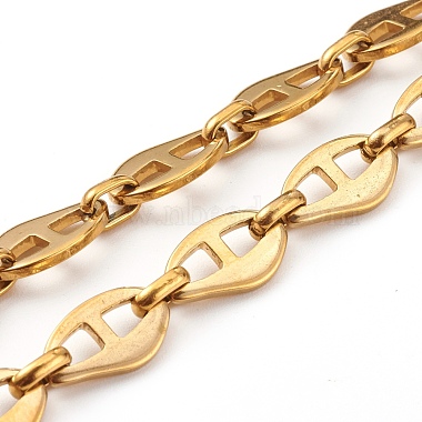 304 Stainless Steel Mariner Link Chain Necklaces(NJEW-JN03417-02)-2