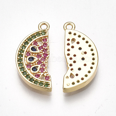 Brass Cubic Zirconia Pendants(X-KK-S348-317)-2