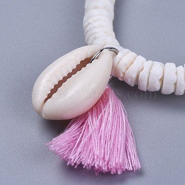 Cotton Thread Tassels Charm Bracelets(BJEW-JB04385-02)-2