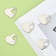 Valentine Gifts Ideas for Him 304 Stainless Steel Stamping Blank Tag Heart Charms Pendants(X-STAS-M004-04)-6