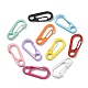 30Pcs 10 Colors Spray Painted Alloy Spring Gate Rings(KEYC-CJ0001-03)-6