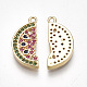 Brass Cubic Zirconia Pendants(X-KK-S348-317)-2