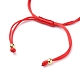 Bracelets de perles de nylon tressés réglables(BJEW-JB05695-02)-3