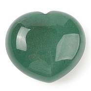 Natural Green Aventurine Thumb Massage Stone, Heart Pocket Palm Stones, for Relaxing, Pain Relief, 40~41x45x24~26mm(G-I367-06M)