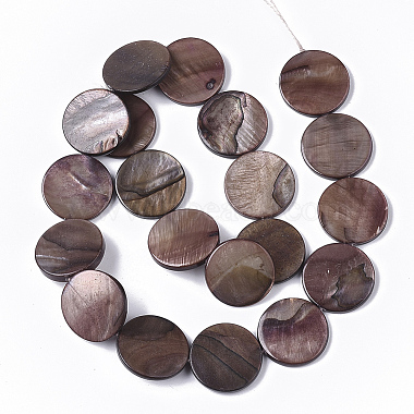 Freshwater Shell Beads Strands(SHEL-T014-011A)-2