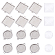 24Pcs 304 Stainless Steel Cabochon Connector Settings(STAS-UN0027-43)-1