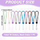 10Pcs 10 Colors Silicone Mobile Straps(FIND-GA0004-64)-2