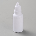 Plastic Glue Bottles, White, 2.5x7.45cm, Inner Diameter: 0.85cm, Capacity: 20ml(0.68fl. oz)(AJEW-WH0348-299E)