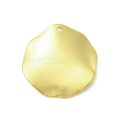 Textured 201 Stainless Steel Pendants(STAS-A069-11G)-2