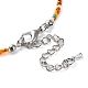 Glass Beaded Necklace(NJEW-Z029-05G)-3