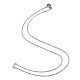 304 из нержавеющей стали кабель цепи ожерелья(STAS-O053-07P)-3