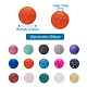 300Pcs 15 Colors Natural Crackle Agate Beads(G-TA0001-26)-8