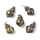 Natural & Synthetic Mixed Gemstone Pendants(G-G998-C)-2