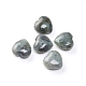 Labradorite naturelle coeur amour palmier souci pierre(G-I274-46E)-1