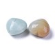 fleur naturelle amazonite coeur pierre d'amour(G-F659-B03)-2