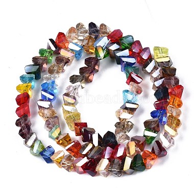 Electroplate Glass Beads Strands(EGLA-N002-06L)-2