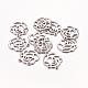 Original Color Flower Rose Charms 201 Stainless Steel Pendants(X-STAS-G029-15)-2