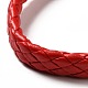 PU Imitation Leather Braided Cord Bracelets for Women(BJEW-M290-01A)-4