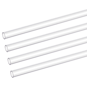 Transparent Acrylic Pipe, Multipurpose Pipe, Clear, 250x8mm