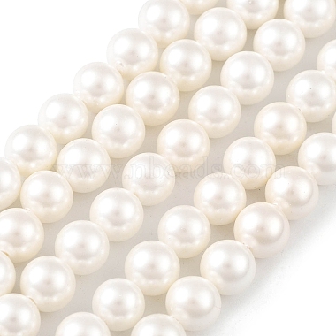 Chapelets de perles en coquille(X-BSHE-L026-03-6mm)-2
