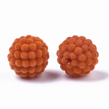 Coral Fruit Acrylic Beads