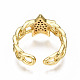 Brass Micro Pave Clear Cubic Zirconia Cuff Rings(RJEW-N035-002-NF)-4