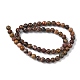Natural Leopard Skin Jasper Beads Strands(G-J358-05-6mm)-5
