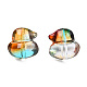 Perles de verre peintes par pulvérisation transparent(GLAA-N035-023-G02)-2