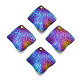 Rack Plating Rainbow Color Alloy Pendants(PALLOY-S180-311)-1