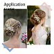 AHADERMAKER 1Pc Wedding Bridal Hair Combs(OHAR-GA0001-06)-5