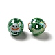 AB Color Transparent Crackle Acrylic Round Beads(OACR-A013-03E)-1