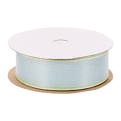 20 Yards Polyester Ribbon, for Gift Wrapping, Aqua, 1 inch(25mm)(OCOR-TA0002-18)