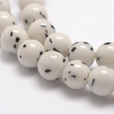 Natural Yellow Jade Beads(X-GSR6mmC192)-2