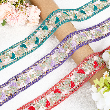 Ethnic Style Polyester Lace Trim(EMBR-WH20071-002B)-5