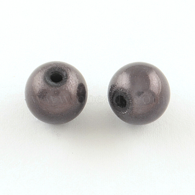 Spray Painted Acrylic Beads(MACR-Q154-8mm-N05)-2