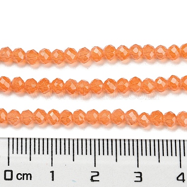 Baking Painted Transparent Glass Beads Strands(DGLA-A034-J3mm-B03)-5