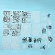30 pièces 15 styles kits de papier scrapbook thème horloge(DIY-D075-02)-1