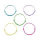 5Pcs 5 Colors Eco-Friendly Korean Waxed Polyester Cord(AJEW-JB01200-02)-1