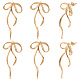 6Pcs Brass Stud Earring Finding(KK-BBC0019-96A)-1