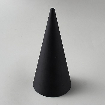 Plastic Cone Molds, for Ceramic Making Tools, Black, 247x115mm