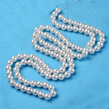 ABS Plastic Imitation Pearl Round Beads(MACR-S789-10mm-01)-3