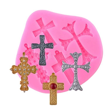 Pink Cross Silicone