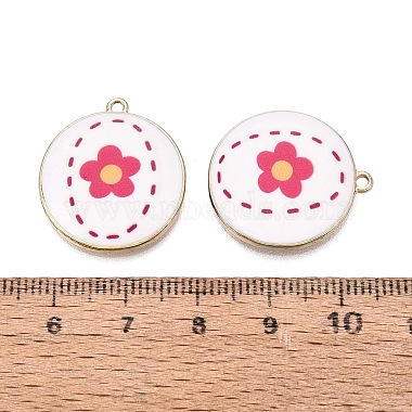 Printed Alloy Enamel Pendants(ENAM-N072-03KCG-01)-3