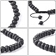 Adjustable Natural Lava Rock Braided Bead Bracelets(BJEW-F369-A02)-4