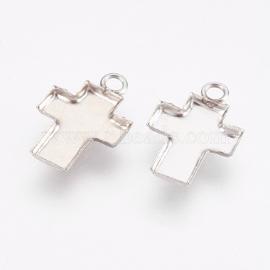 Stainless Steel Color Cross 201 Stainless Steel Charms
